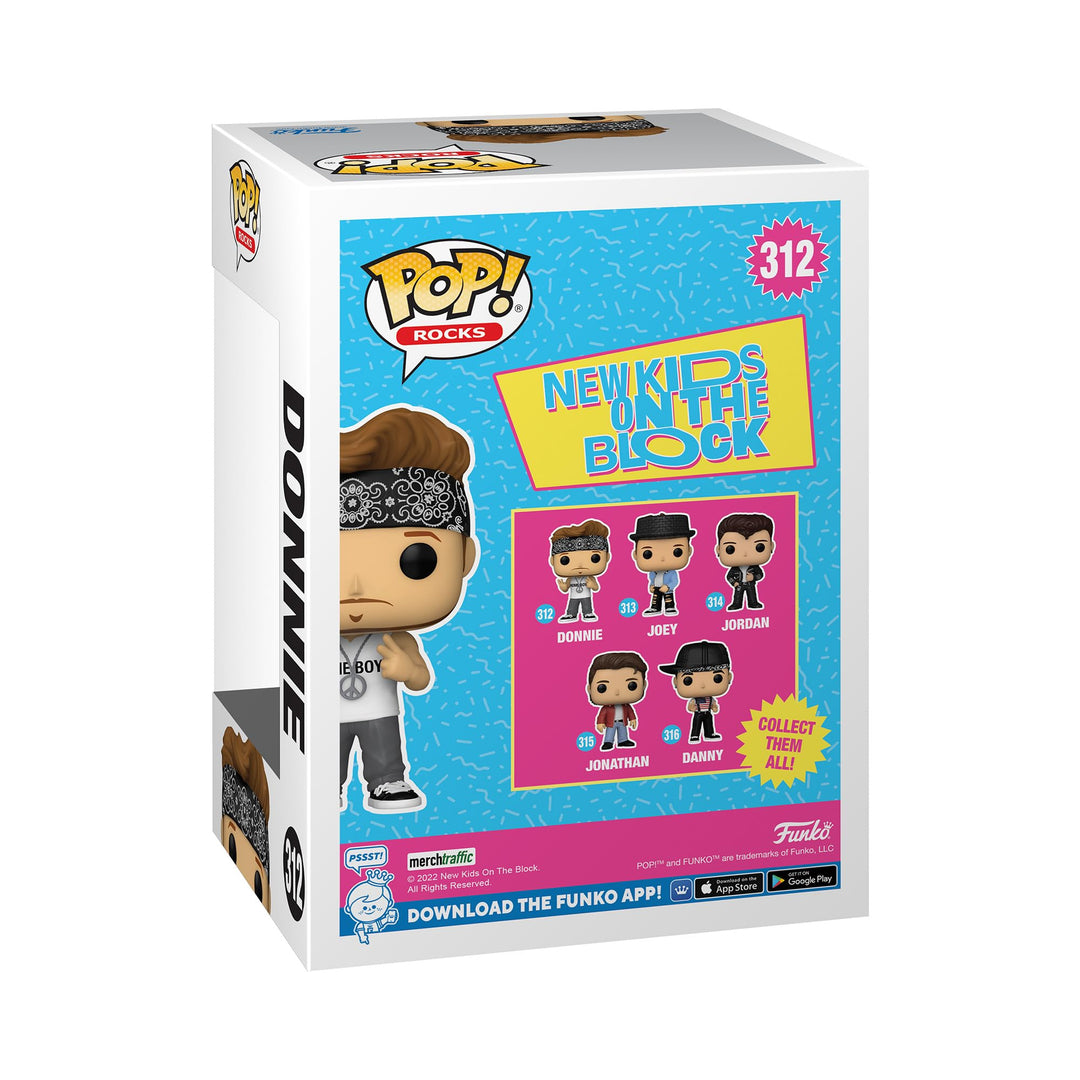 Funko Pop! Rocks New Kids on the Block - Donnie Wahlberg Vinyl Figure (59613)