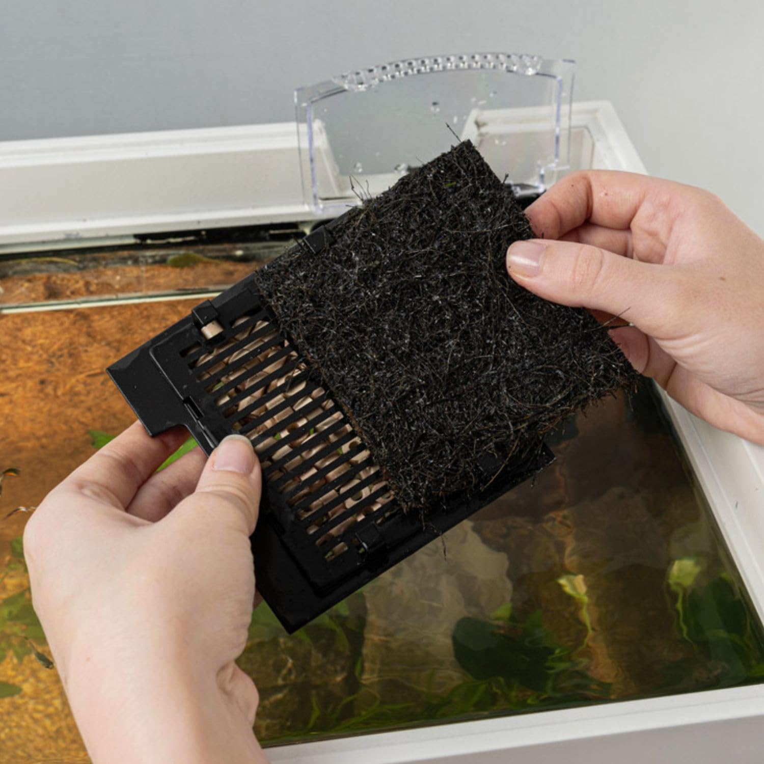 Interpet Internal Aquarium Filter - Bio CF1 | 5-Stage Filtration | Includes Coir Tech Bio Cartridges 7