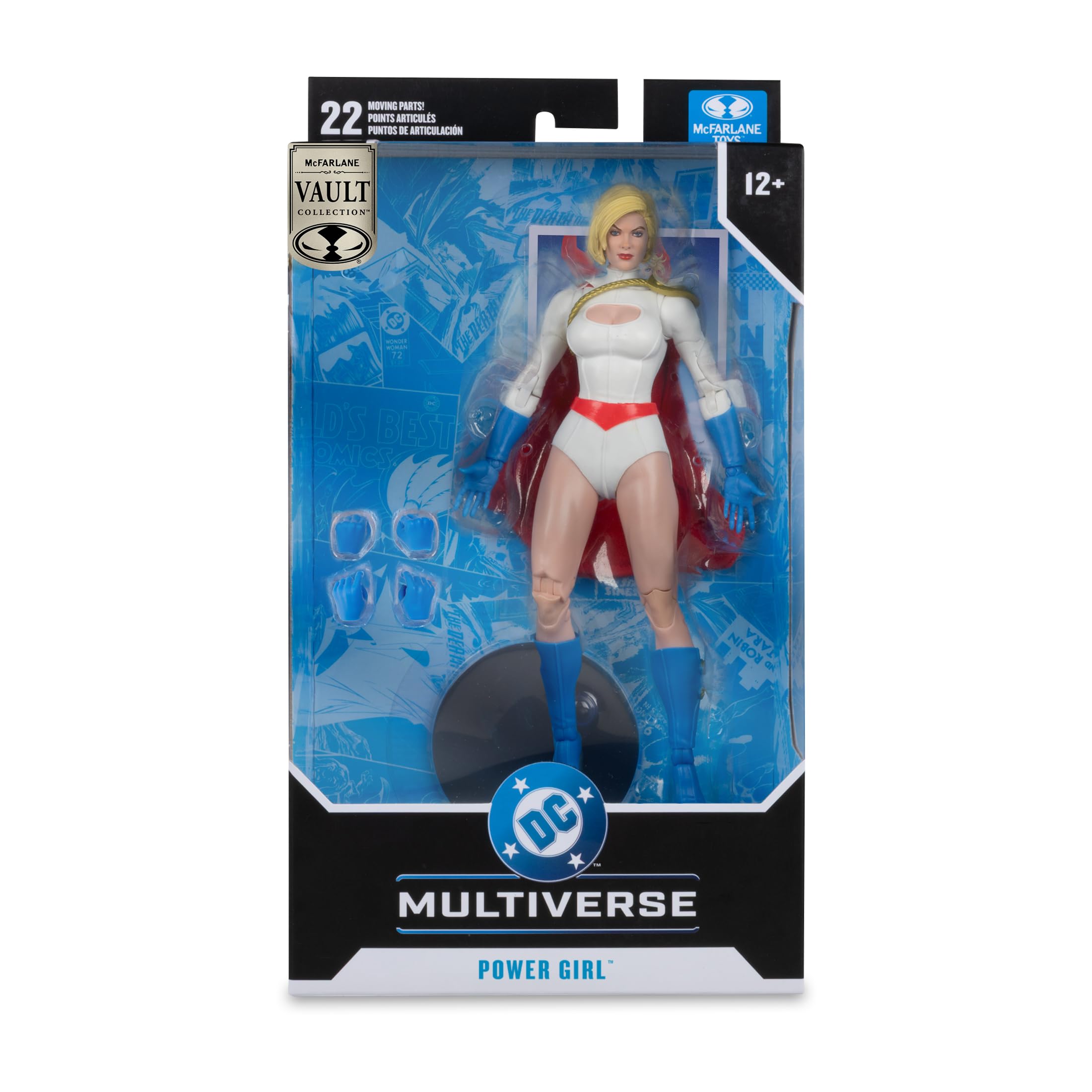 McFarlane DC Multiverse Power Girl 7in Action Figure - Ultra Articulation | 7 Inch Scale | Unisex Adult 5