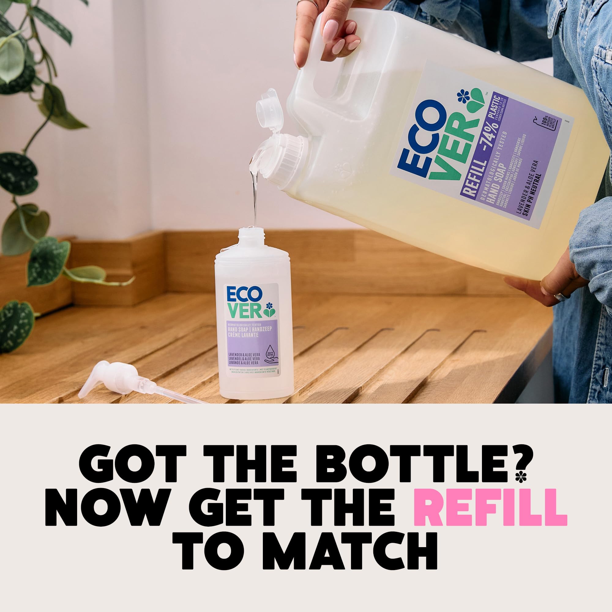 Ecover Hand Wash Refill - Gentle Cleansing, Moisturizing, Orange Scent | 950 ml 4