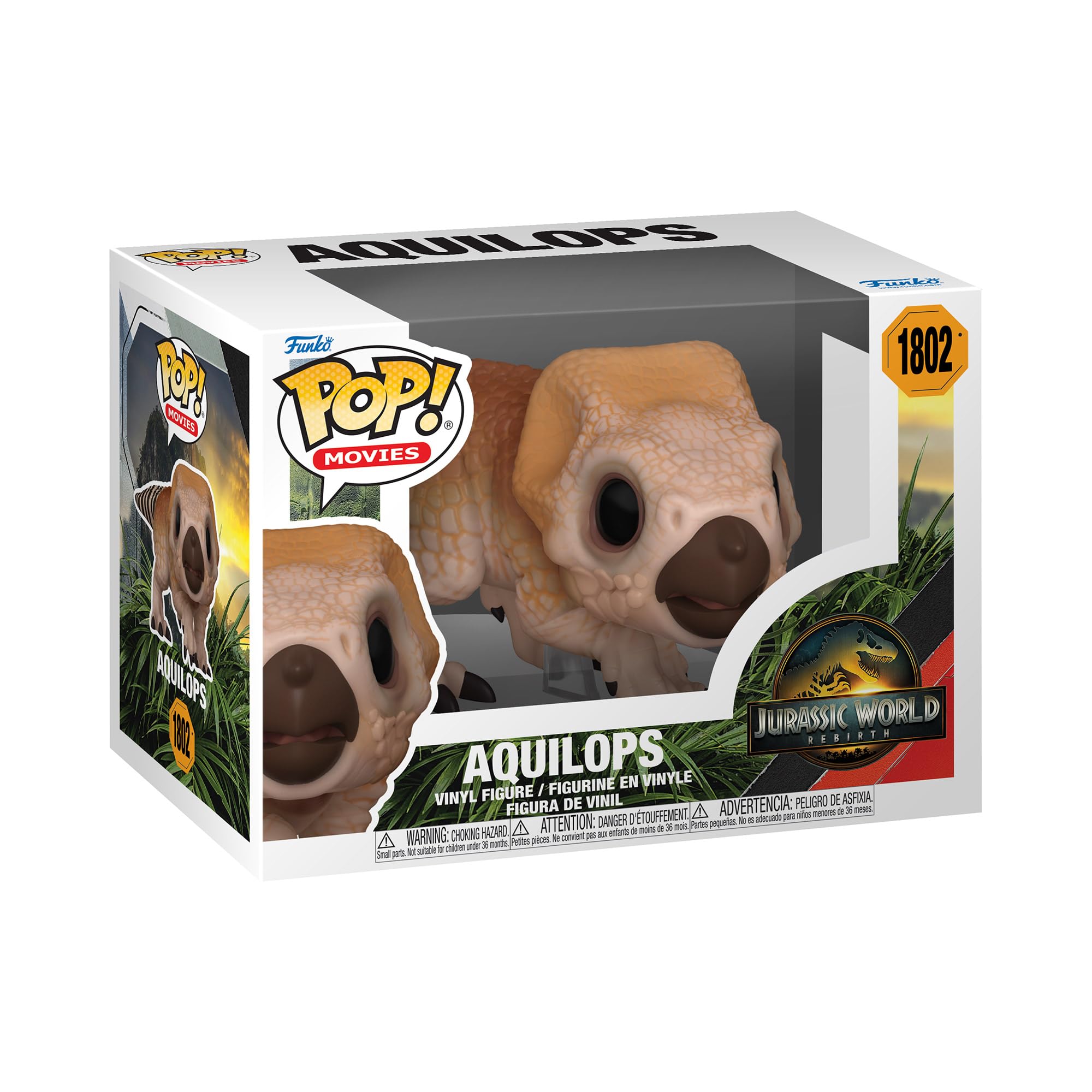 Funko Pop! Movies: Jurassic World (2025) - Aquilops Collectable Vinyl Figure | 3.75 in