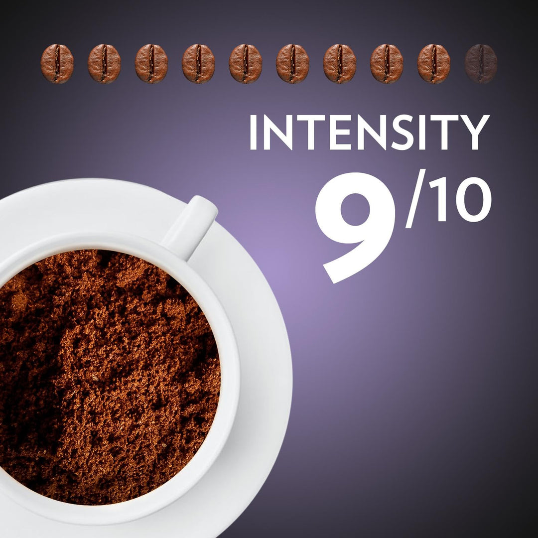 Lavazza Espresso Barista Intenso - Ground Coffee for Moka Pots & French Press