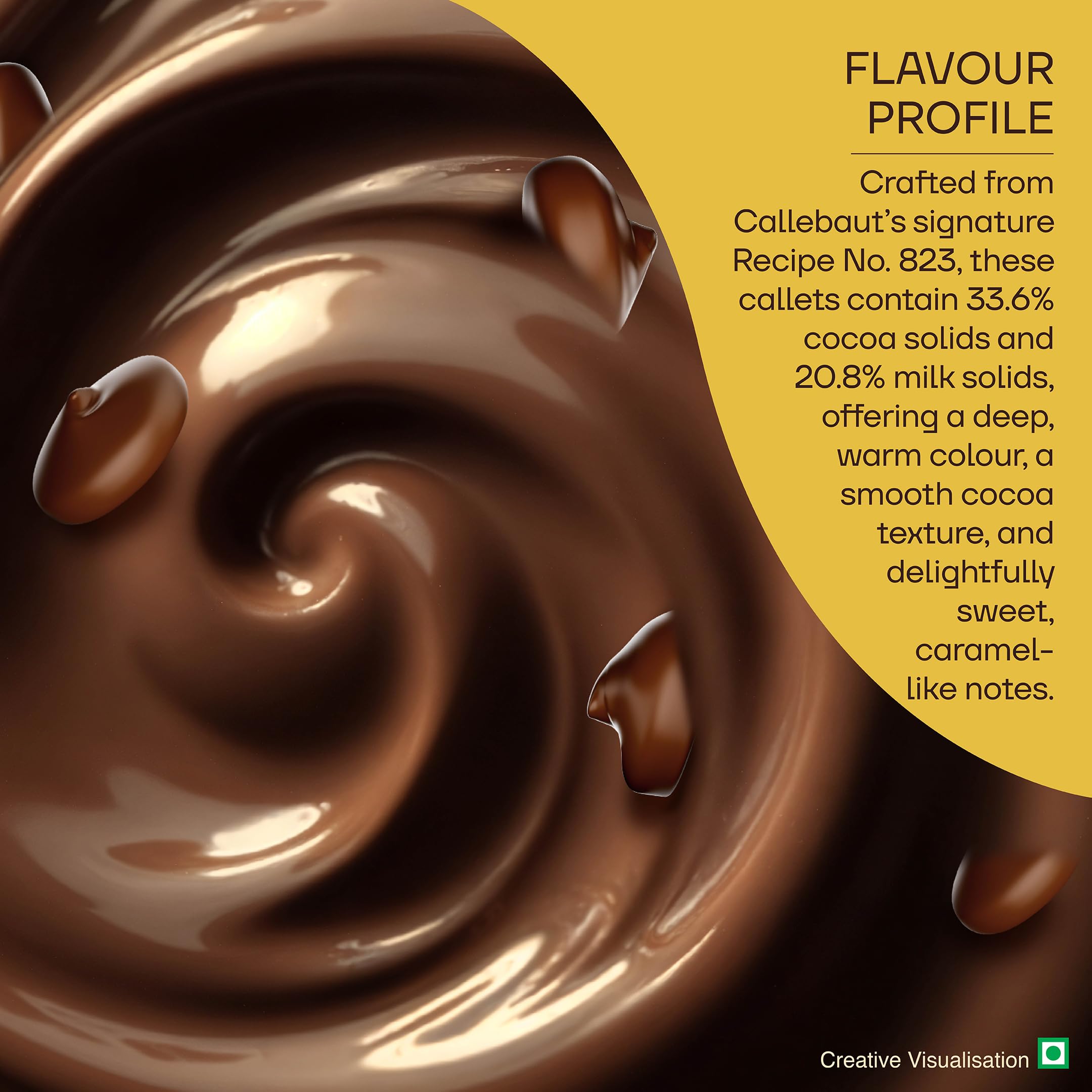 Callebaut Finest Belgian Milk Chocolate 823 Callets, 400 g 4