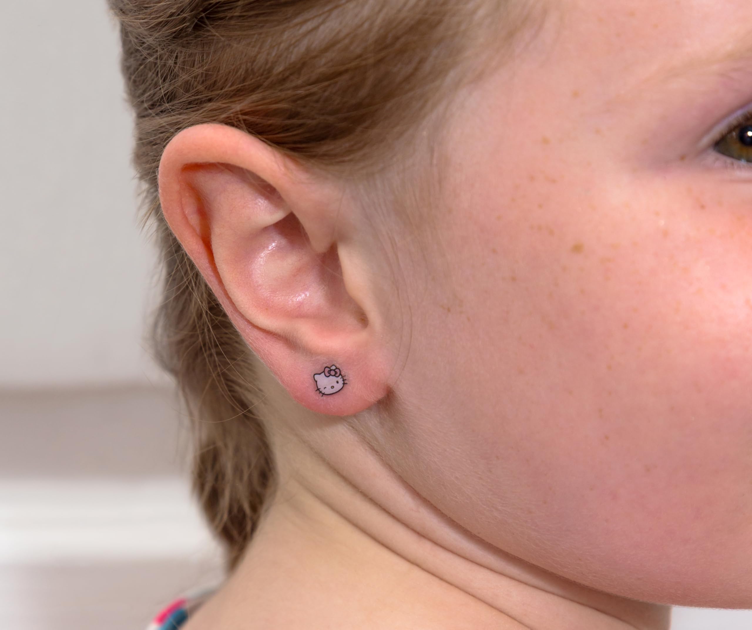 Hello Kitty - Kids Stick-On Earrings Non-Piercing Adhesive Earrings for Children 2