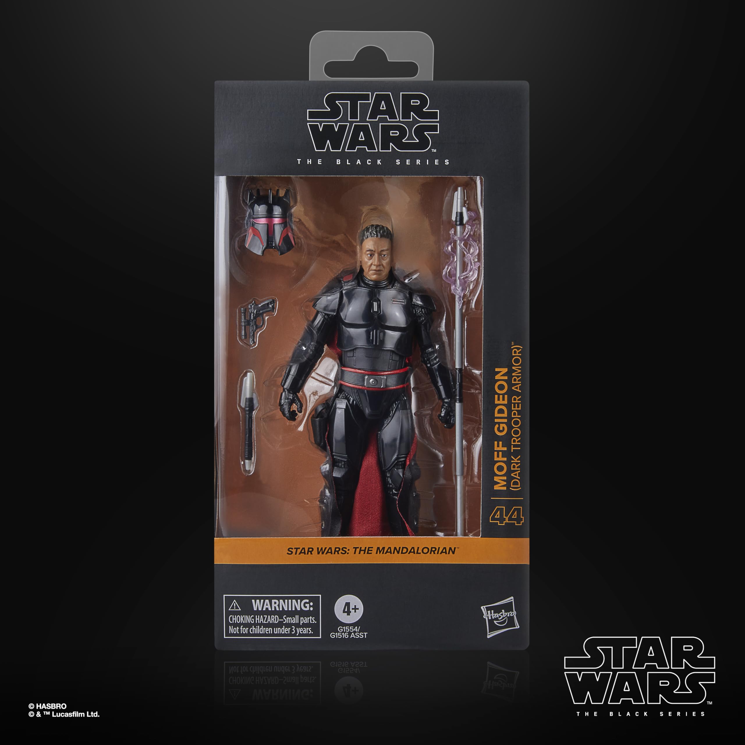 Star Wars The Black Series Moff Gideon (Dark Trooper Armor) 6-Inch Action Figure | Ages 4+