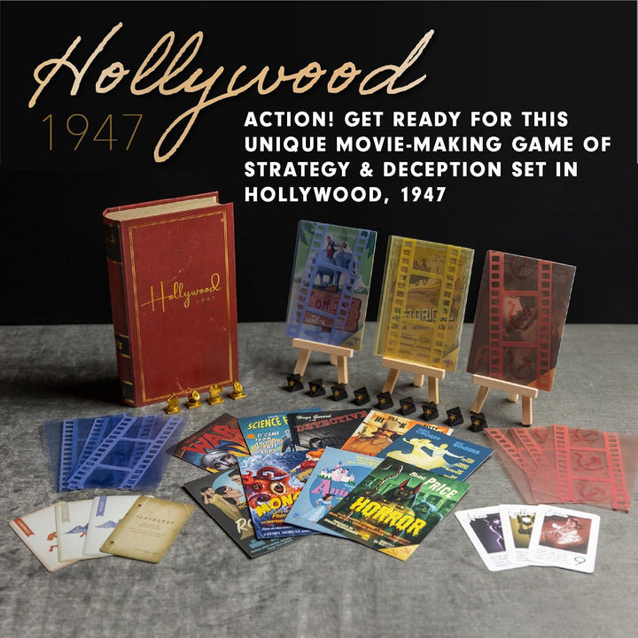 Facade Games Hollywood 1947 Board Game (1-9 Players)