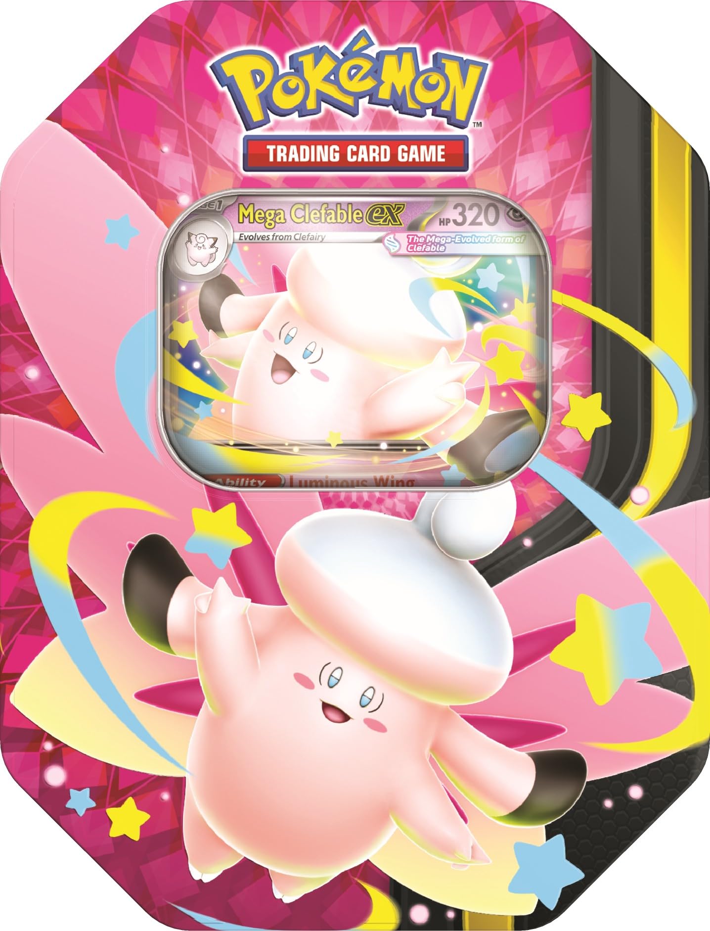 Pokémon TCG: Mega Moon Light Tin - Includes 1 Random Mega Tin, Foil Promo Card, 4 Booster Packs & Live Code Card 2