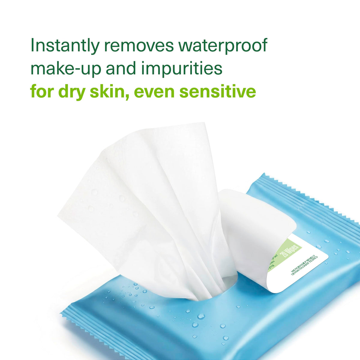 Simple Kind to Skin Hydrating Cleansing Wipes - Gentle Makeup Removal, Hydrating Formula, 20 Count 4