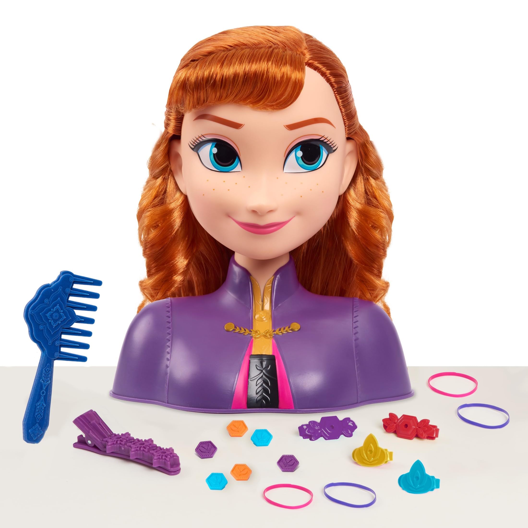 Disney Frozen 2 Anna Styling Head Set, 14-Piece 9