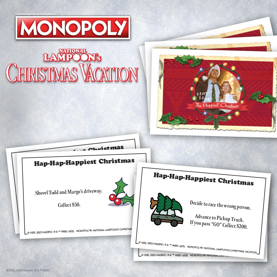 USAOPOLY Monopoly National Lampoon's Christmas Vacation Board Game 7