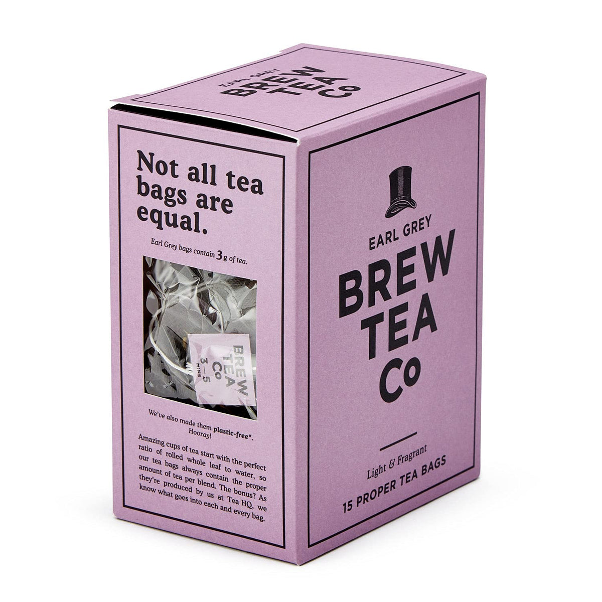 Brew Tea Co Earl Grey Whole Leaf Tea Bags - 45 Count