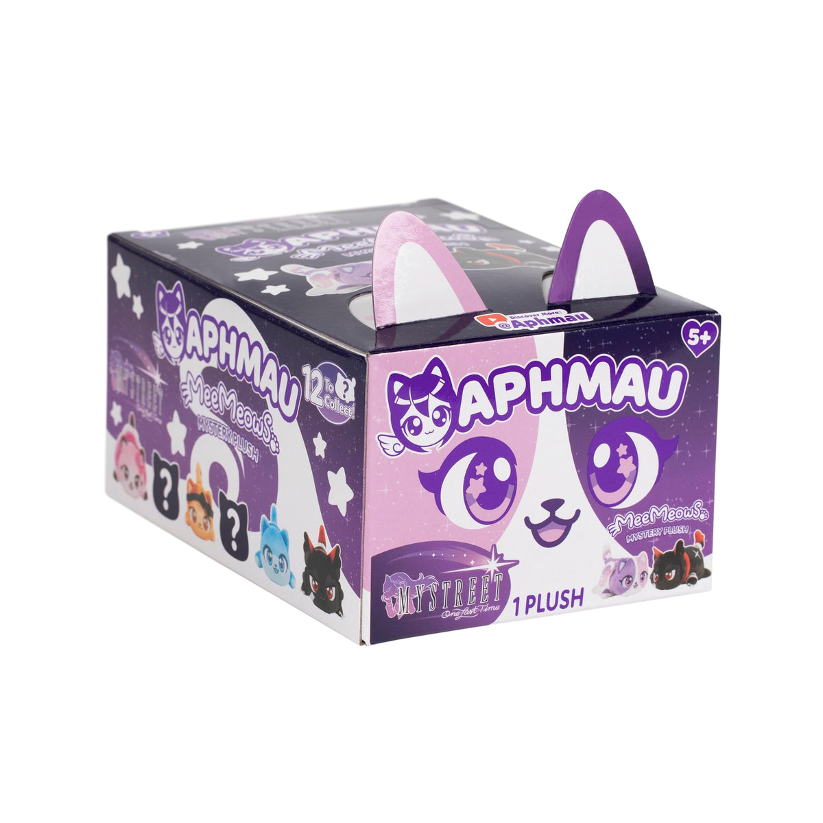 Aphmau MyStreet MeeMeow Mystery Plush - 6 Inch Cat, Ages 5+