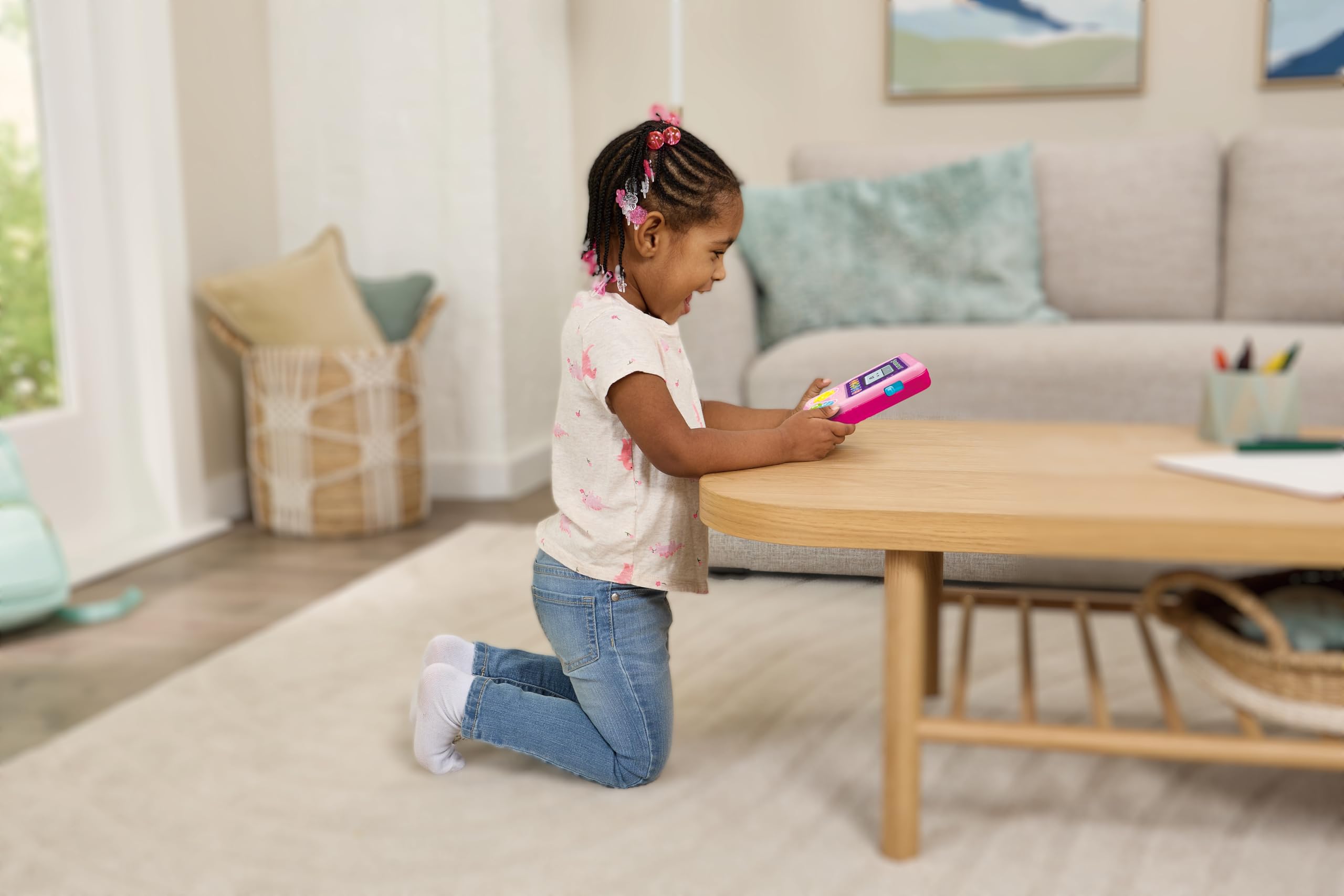 LeapFrog Preschool Game & Go Interactive Educational Game - Pink | Ages 2+ 5