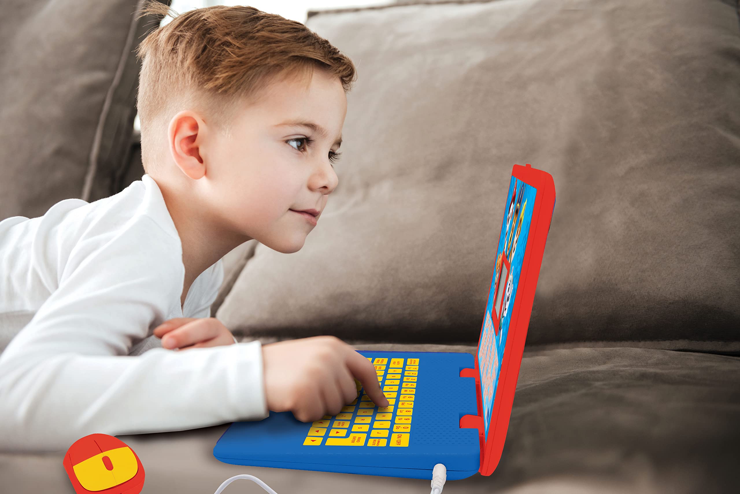 Lexibook Paw Patrol Bilingual Educational Laptop - Italian/English Learning for Kids 3+ 3