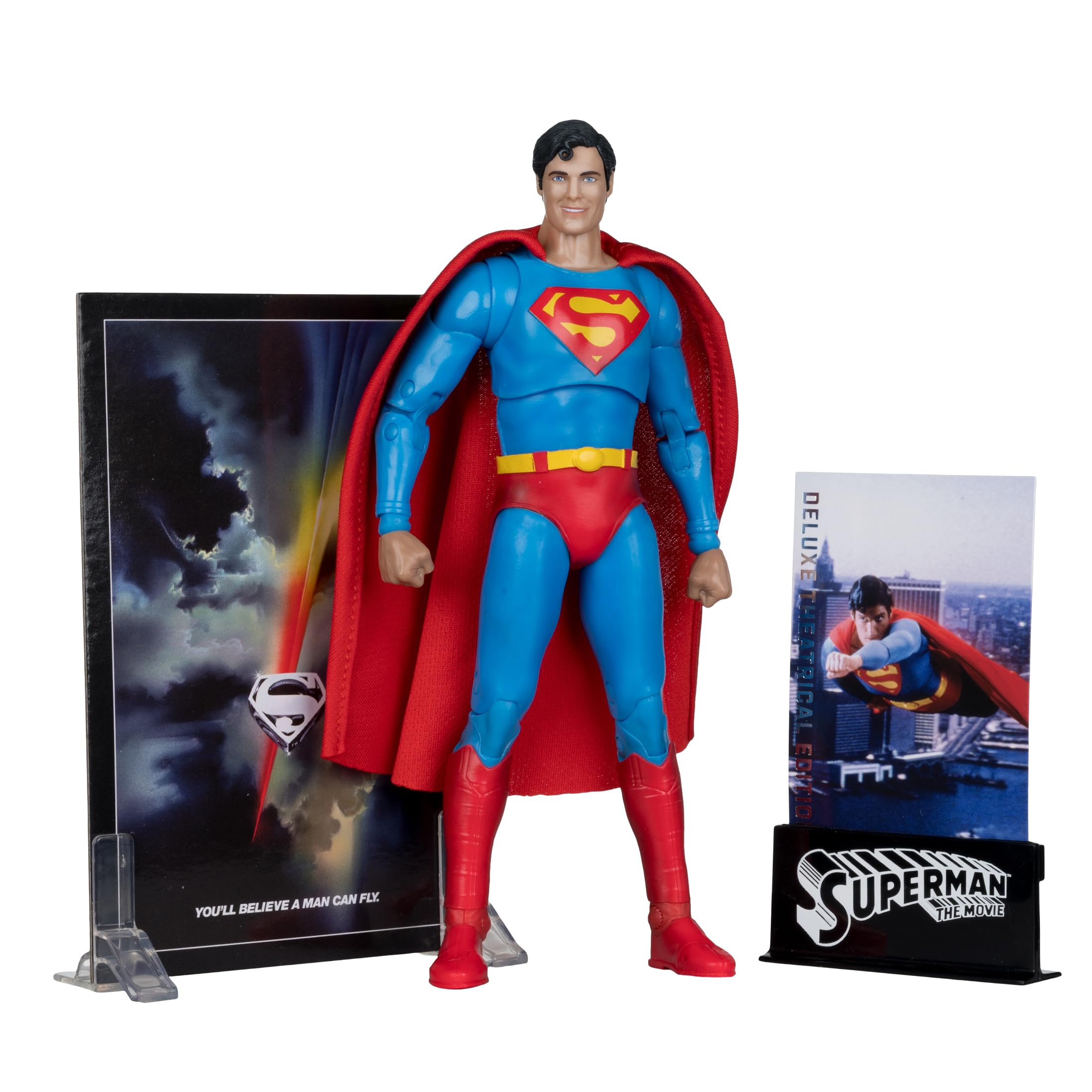 McFarlane DC Multiverse Superman (Superman: The Movie 1978) 7in Action Figure | Ultra Articulation 3