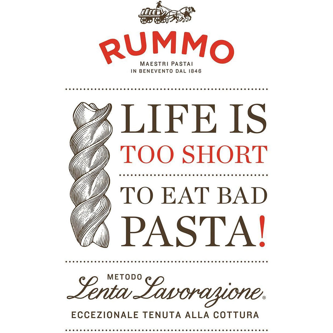 Rummo Macaroni Elbows No.128 – Authentic Italian Pasta, 500g