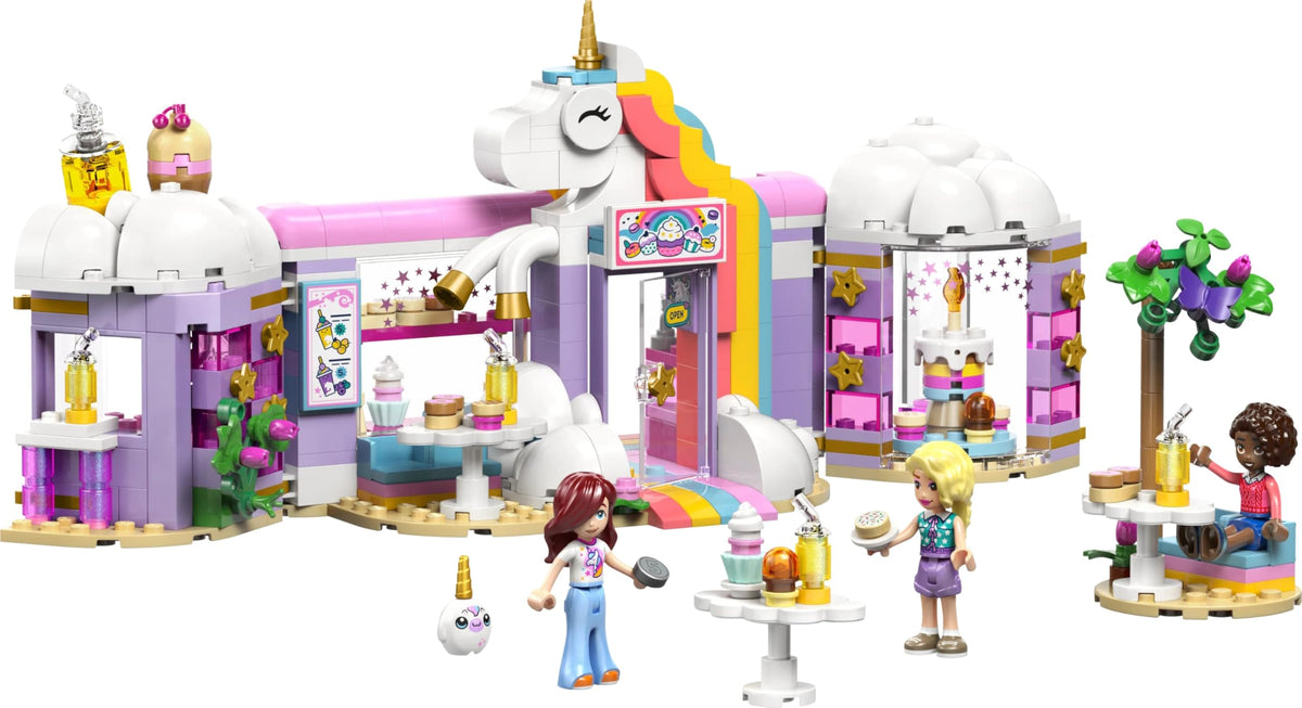 LEGO Friends Unicorn Dream Café - Cake Shop Building Set, 475 Pieces, Age 6+