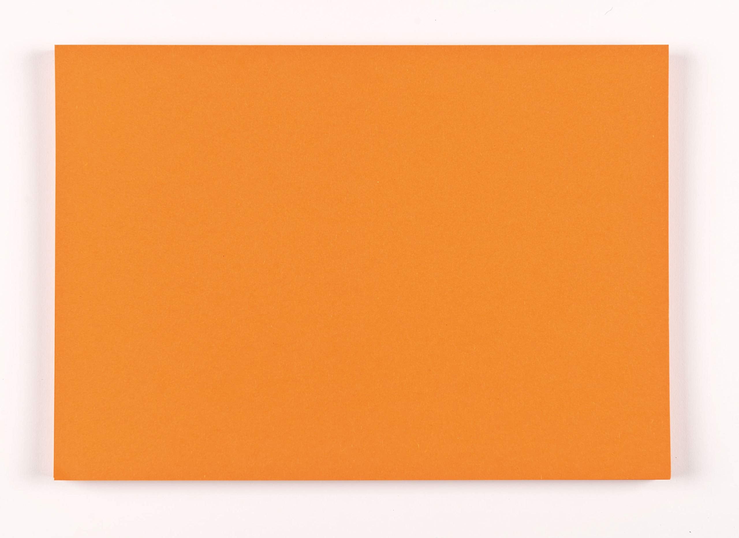 Baker Ross A4 Orange Coloured Card - 220gsm Weight | Pack of 50 Sheets for Crafting