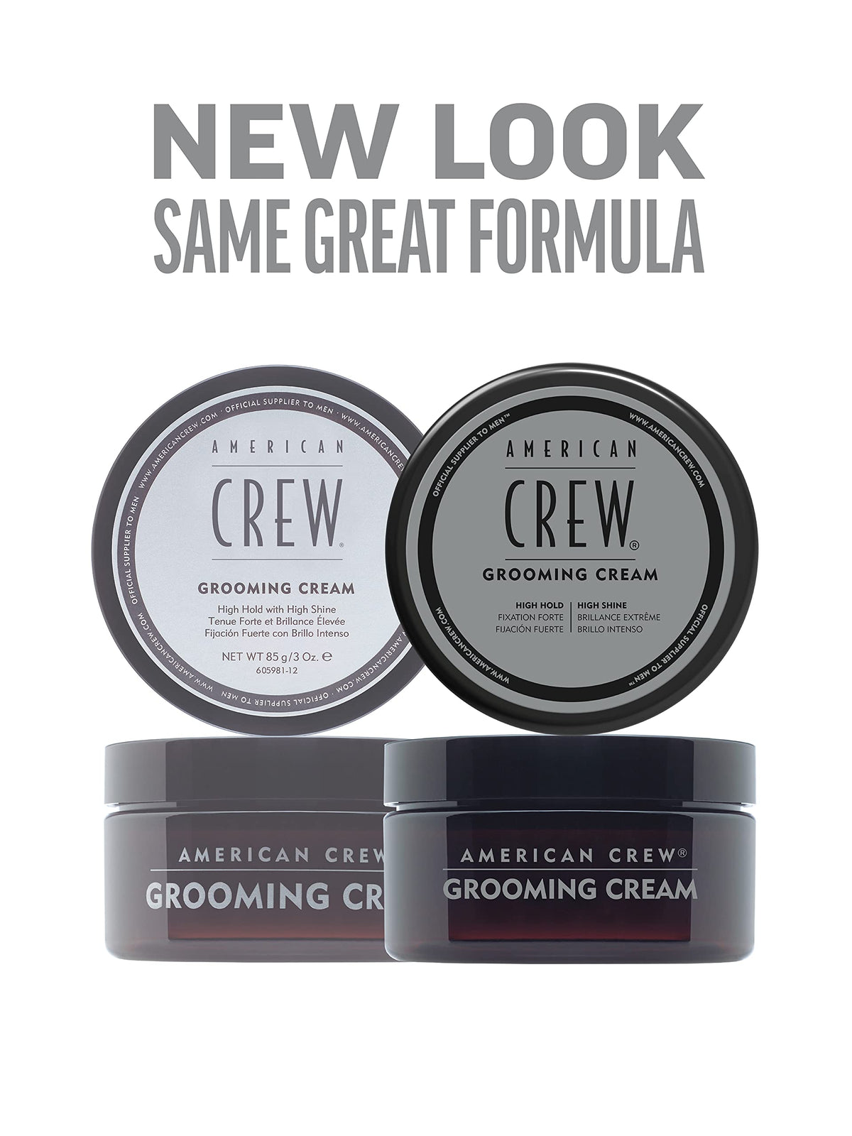 American Crew Grooming Cream - Medium Hold, Shine, Conditioning | 85ml