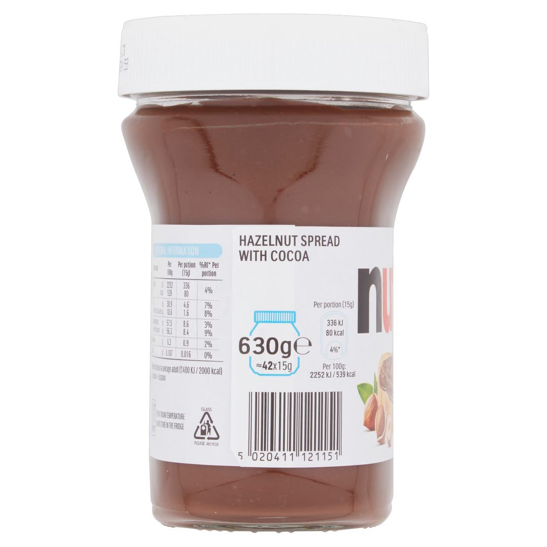 Nutella Hazelnut Spread with Cocoa, 630g