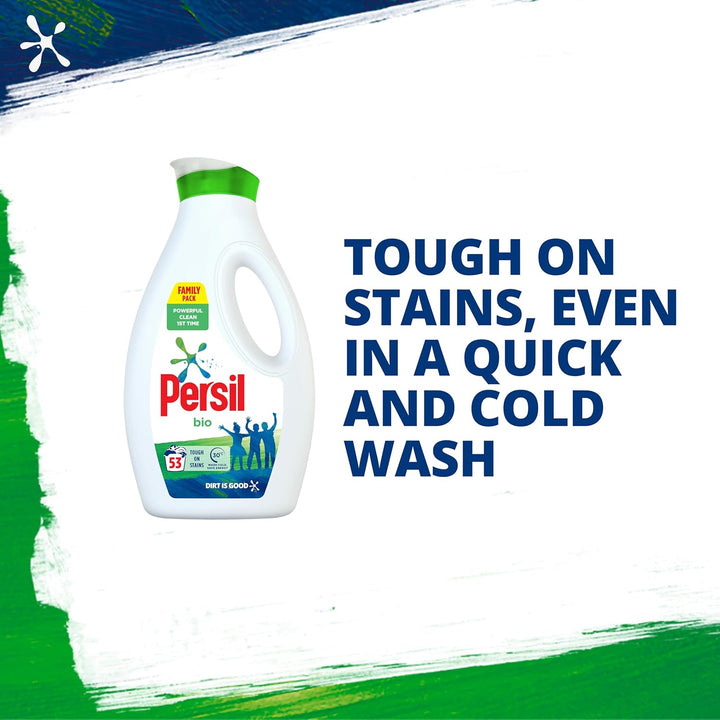 Persil - Bio Laundry Washing Liquid Detergent (1.43 kg)