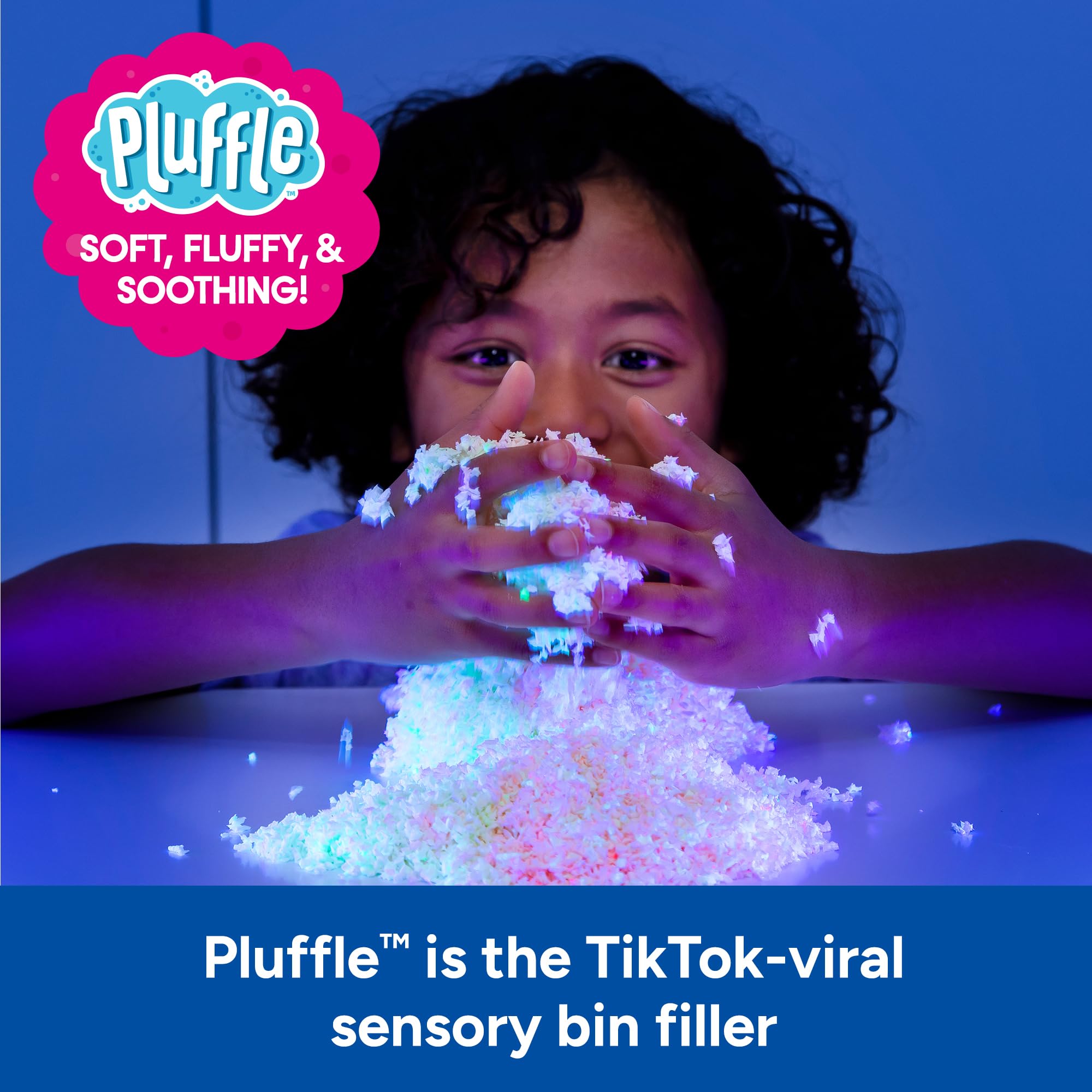 Educational Insights Playfoam Pluffle Twist Glow - Sensory Fidget Toy for Ages 3+ 3