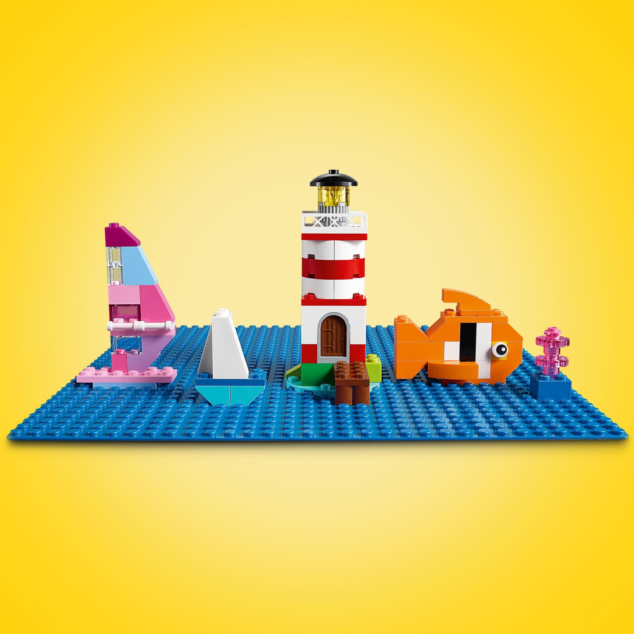 LEGO Classic Blue Building Plate - 32x32 Stud Base | Ages 4+ 4
