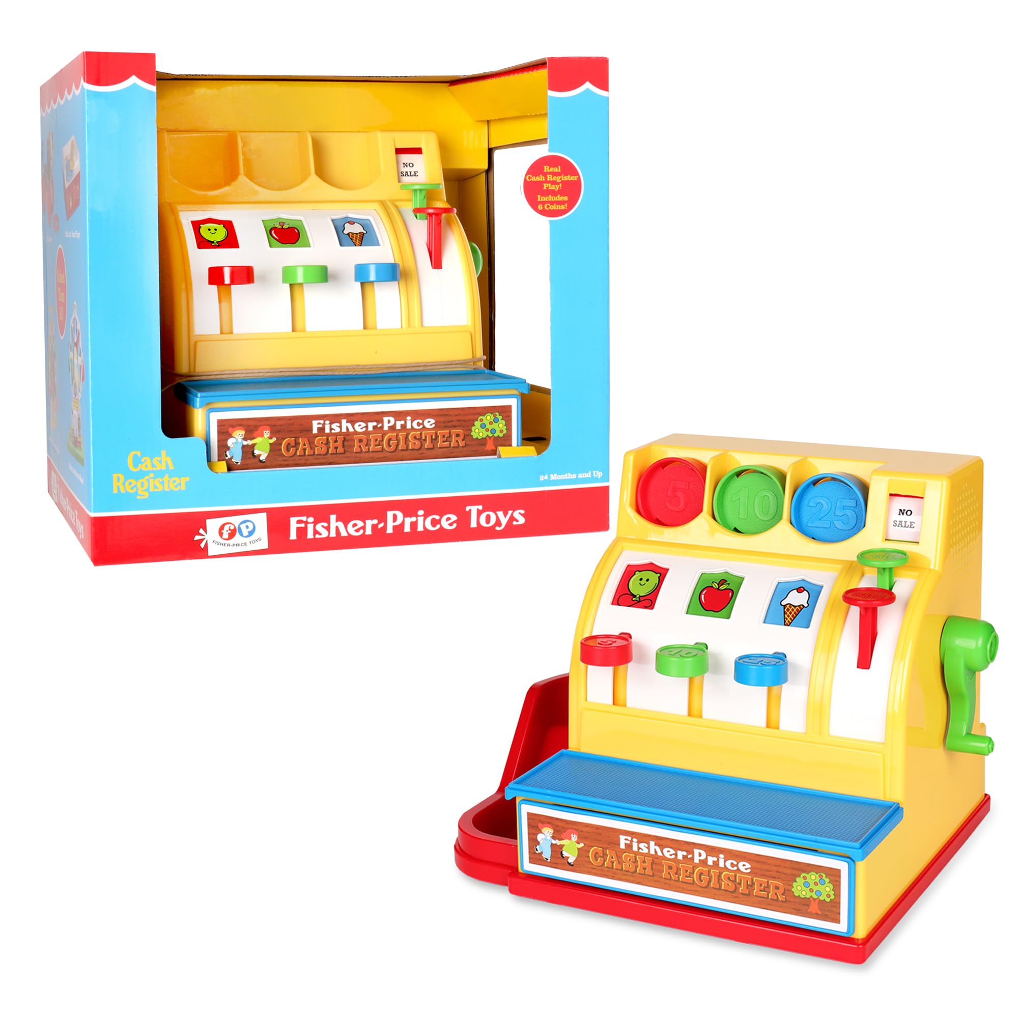 Jouet caisse enregistreuse Fisher Price Classics 2073 3