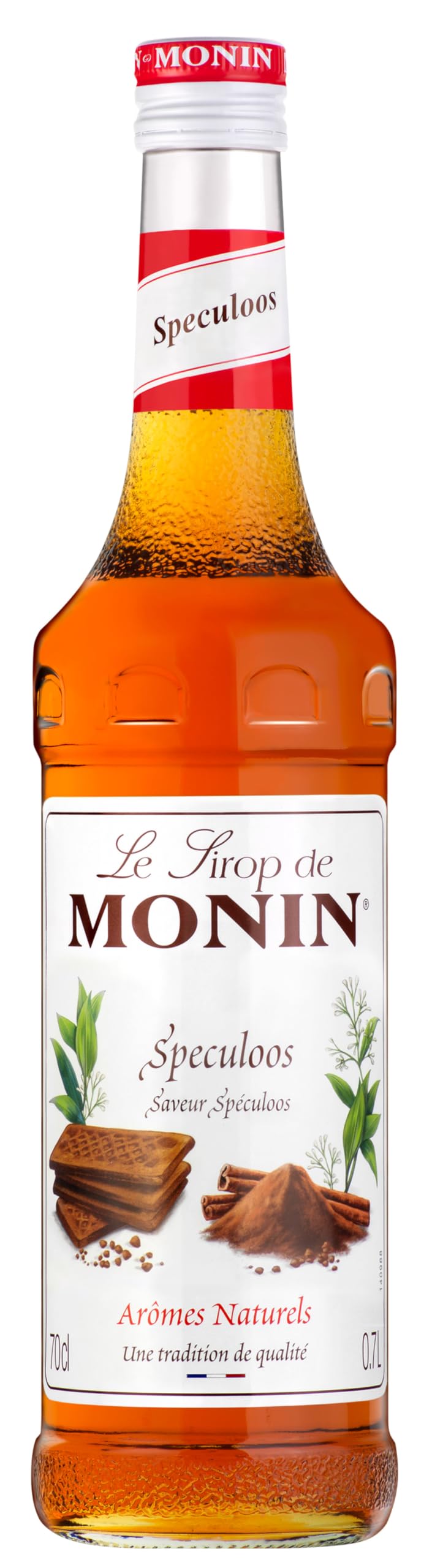 Monin Speculoos Syrup - 700ml | Vegan, Halal, Kosher | Coffee & Cocktail Flavoring 1