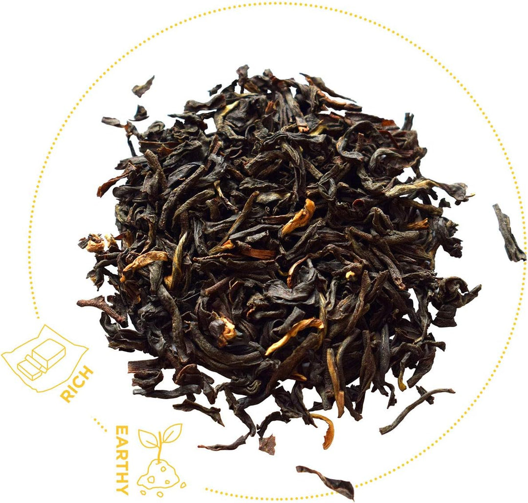 Brew Tea Co - English Breakfast Proper Tea Bags - Strong and Malty - 40 Tea Bags