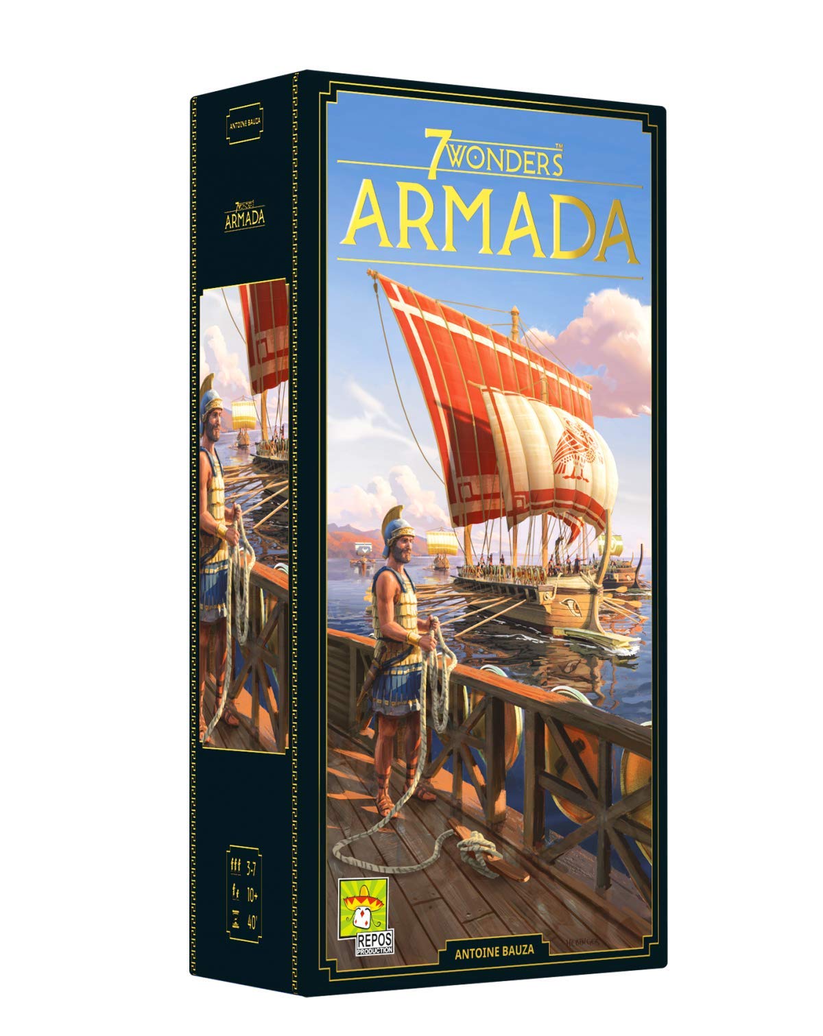 Repos Production 7 Wonders: Armada Expansion Board Game 1