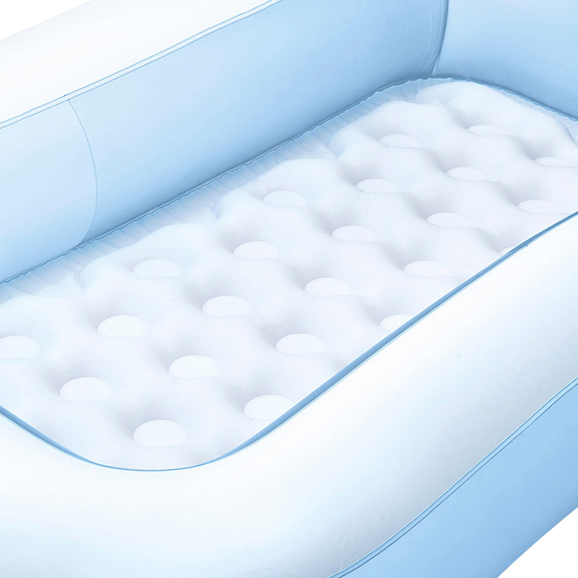 Intex Rectangular Baby Pool - Soft Inflatable Floor | 166cm Size | Blue 6