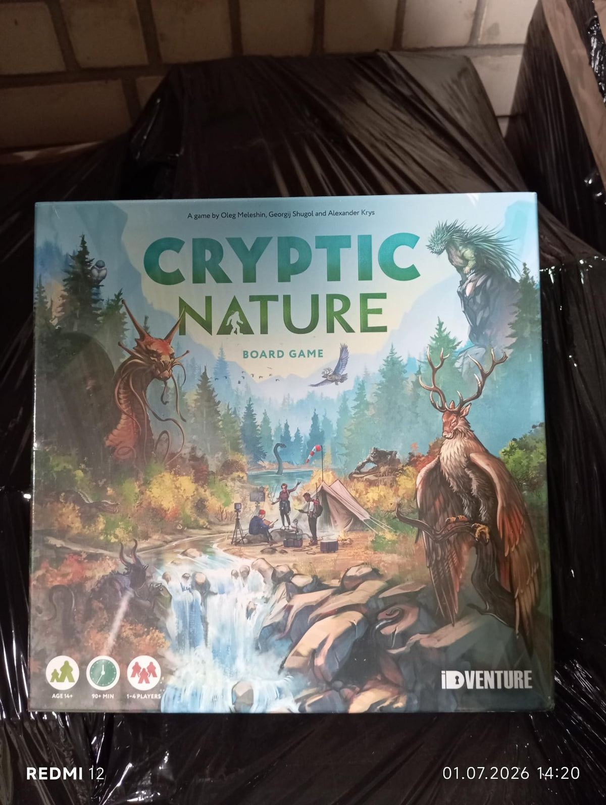 iDventure Cryptic Nature Board Game | Nature-themed