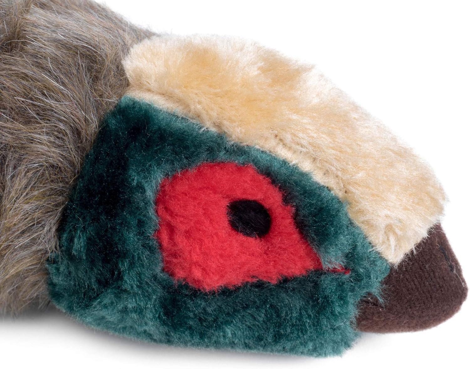 Petface Squeaky Pheasant Plush Dog Toy - Durable Play, Built-in Squeaker, Unscented