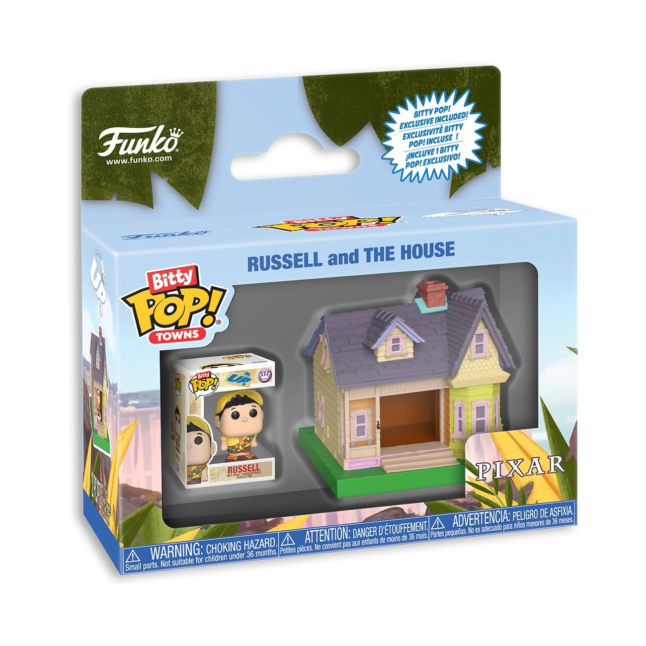 Funko Pop! Bitty Town: UP - Russell and The House Vinyl Figure 9