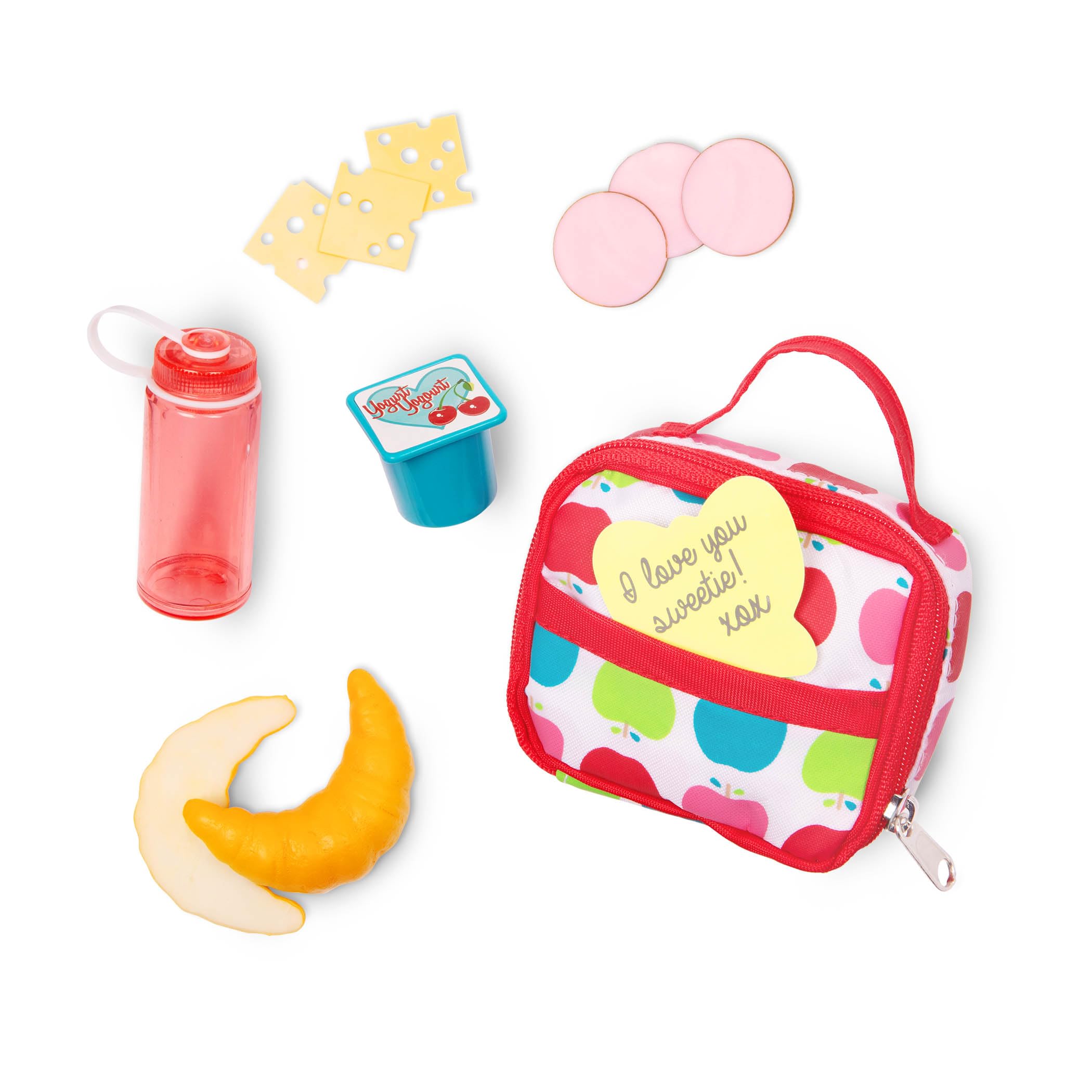 Our Generation School Lunch Bag Play Food Set - 7-Piece Accessory Set for 18-Inch Dolls 3