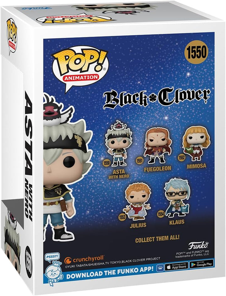 Funko Pop! Animation Black Clover - Asta with Nero Vinyl Figure (72115)