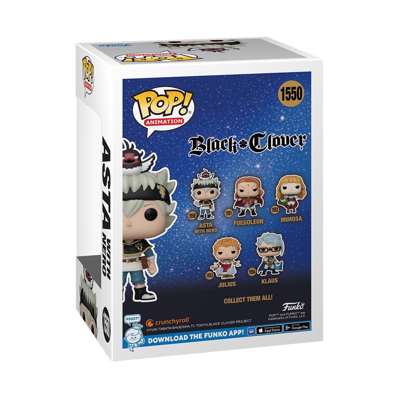 Funko Black Clover Asta with Nero Chibi Figure - 3.75 Inch Vinyl Collectible 3