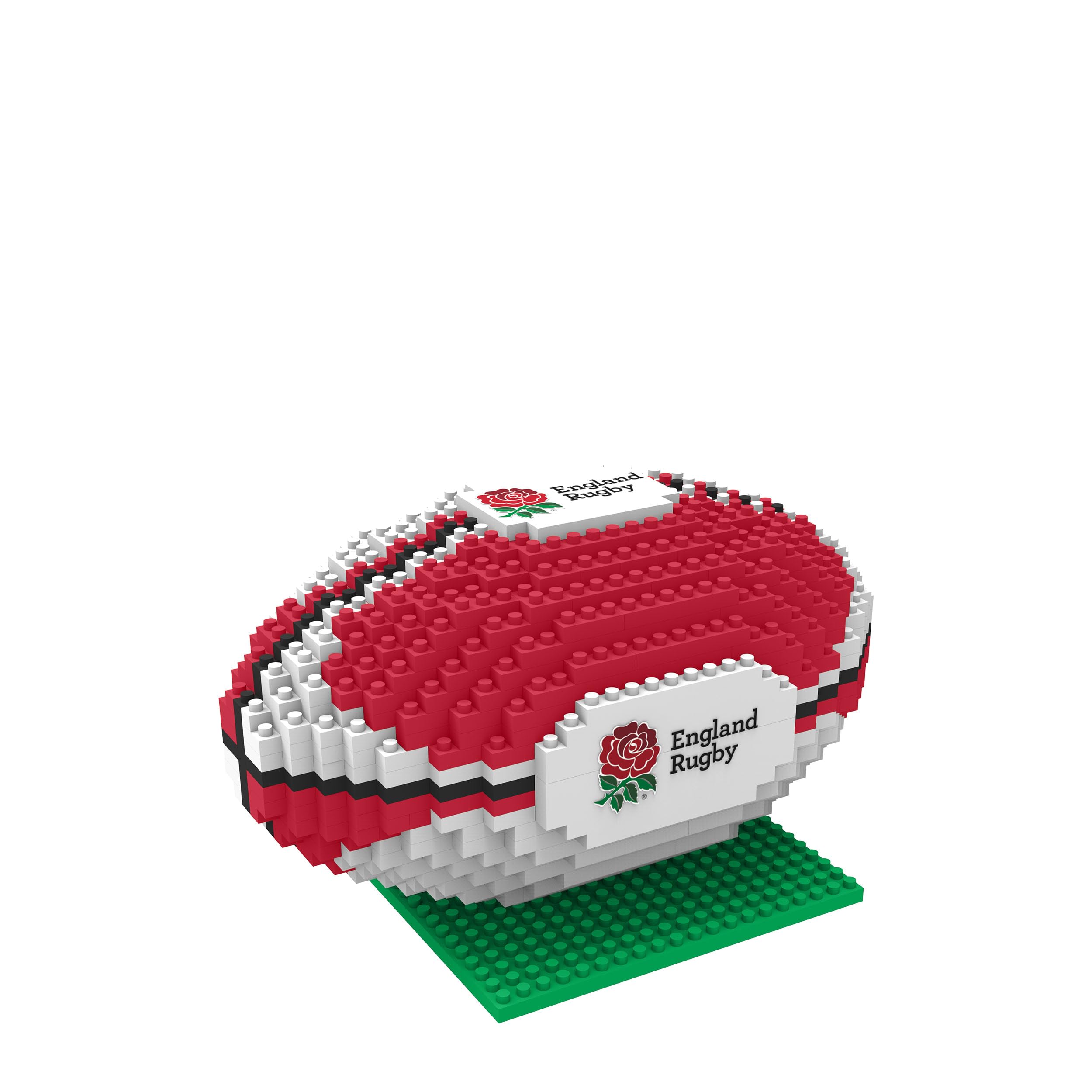 FOCO BRXLZ Rugby Ball Building Set - 712 Pieces | Ages 12+