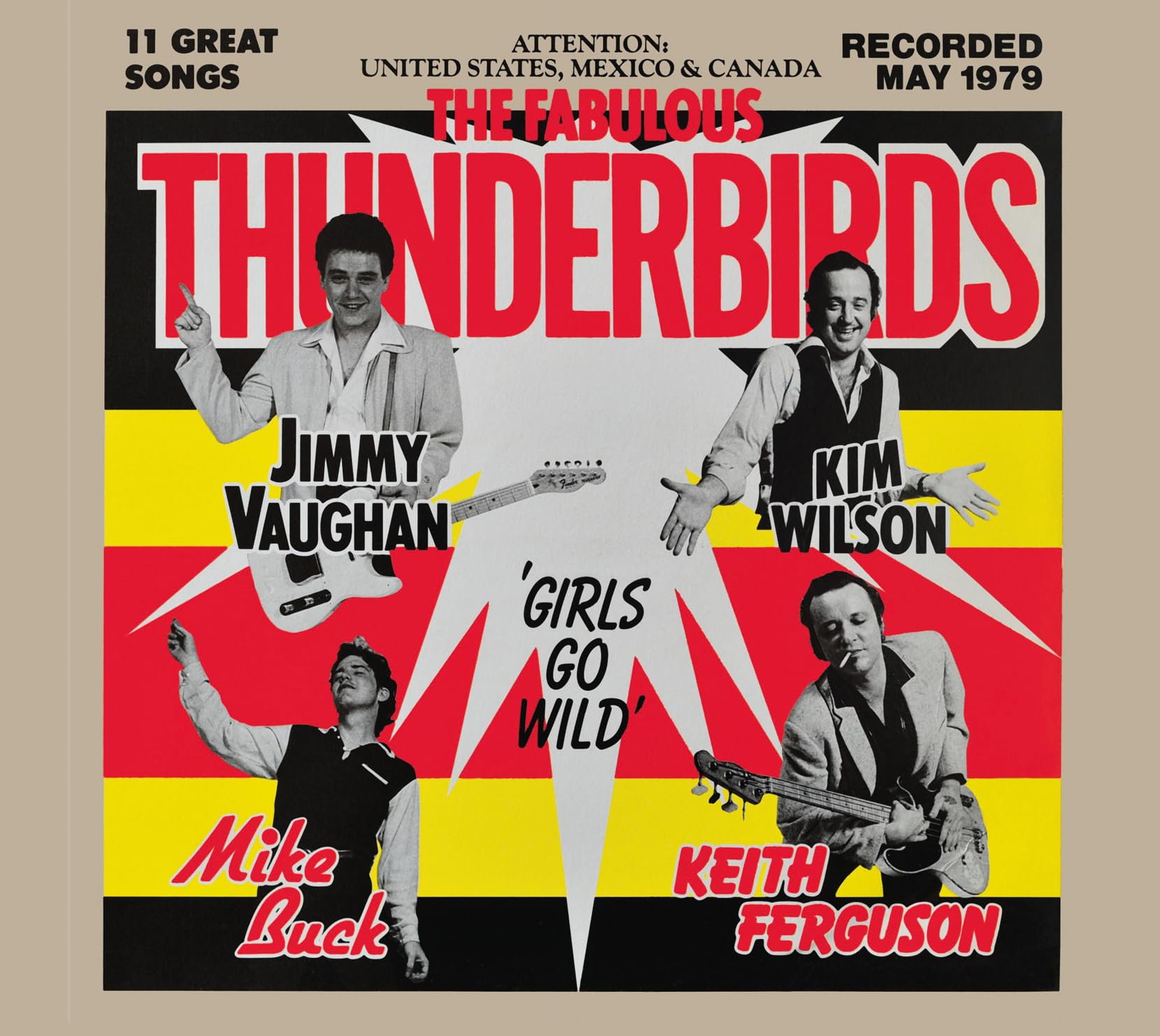 The Fabulous Thunderbirds - Girls Go Wild [CD]