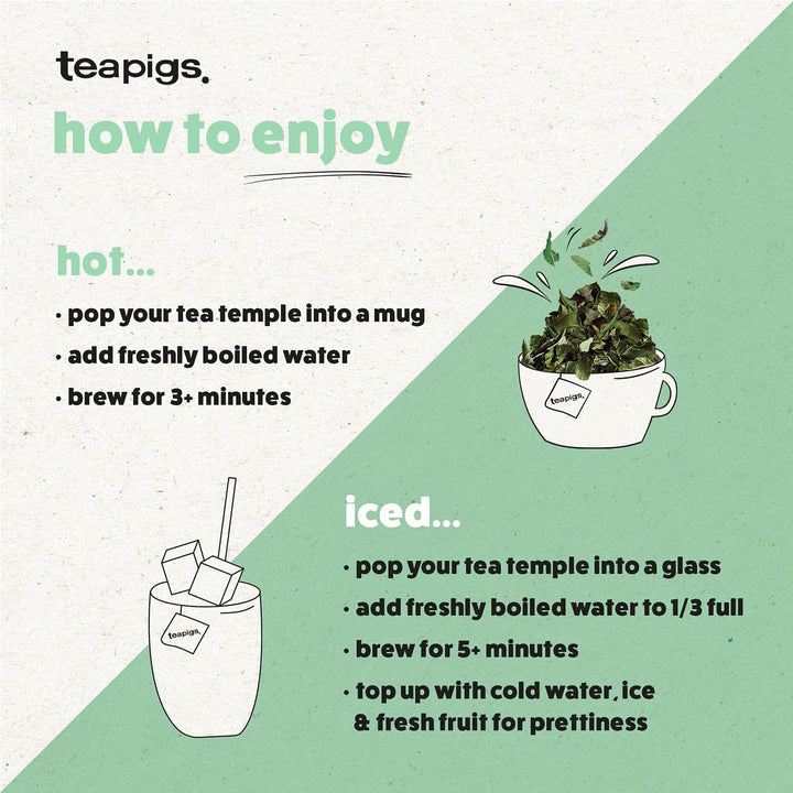 Teapigs - Chamomile Tea Made With Whole Flowers (3 Packs of 15 Tea Bags, Total 45 Tea Bags)