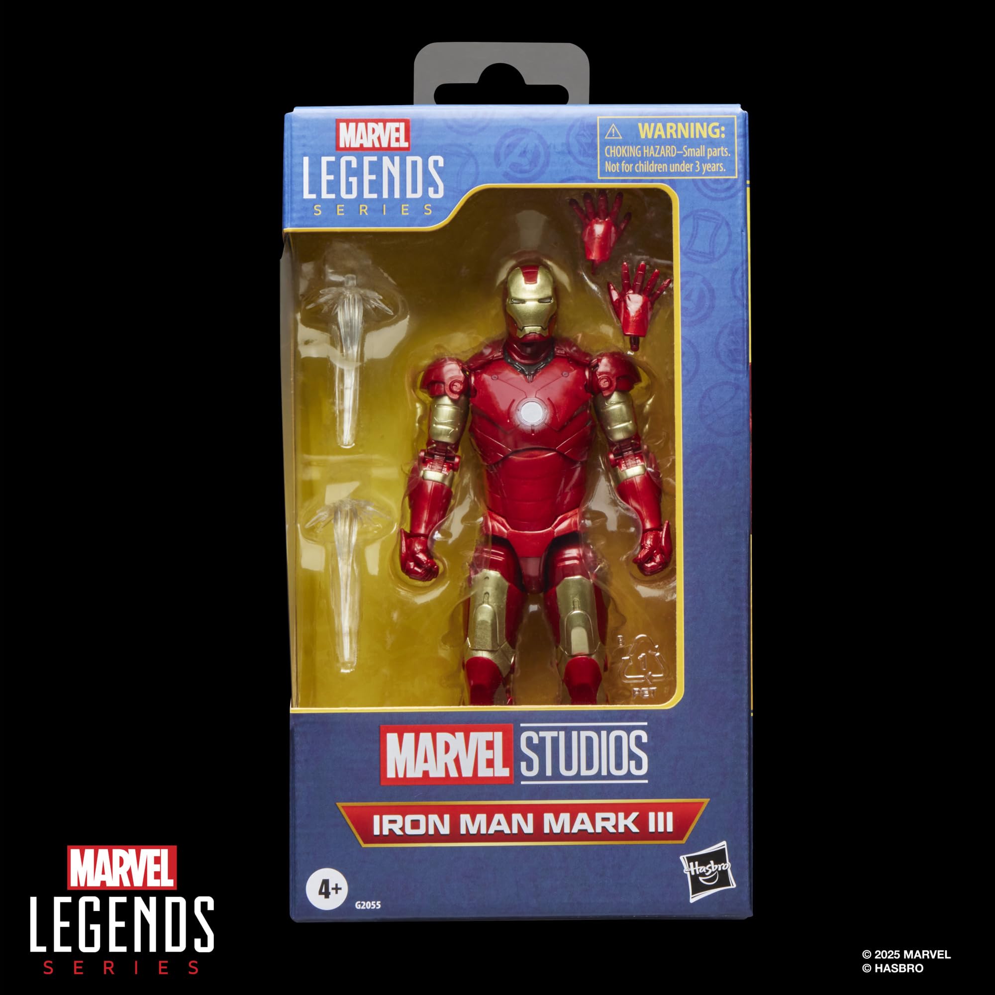 Marvel Legends Series Iron Man Mark III Action Figure | 15-cm Scale | 4+ Years