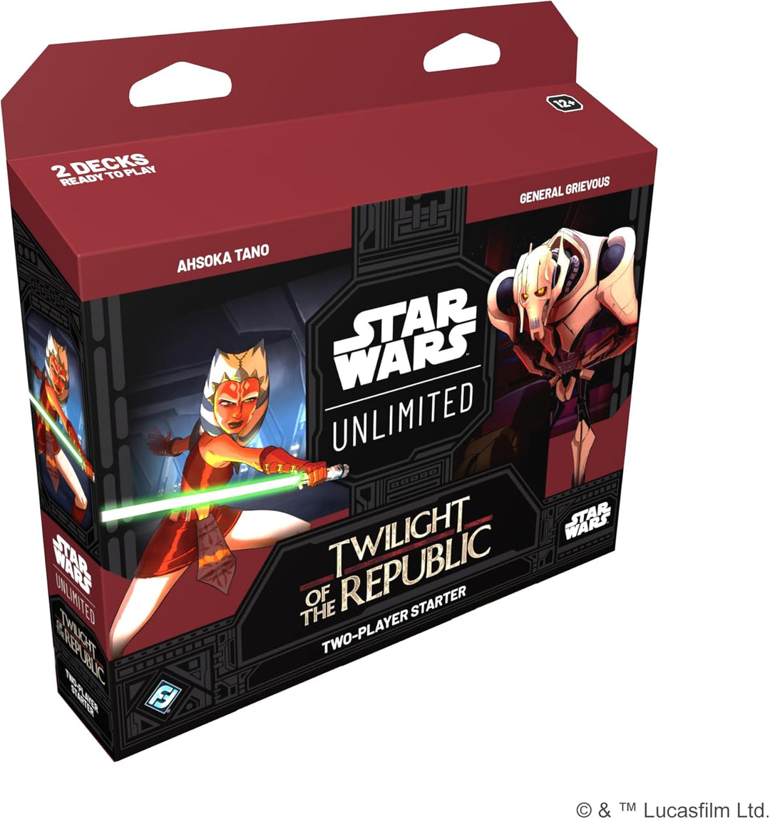 Fantasy Flight Games Star Wars: Unlimited Twilight of the Republic Two-Player Starter Set (FFGSWH0303)