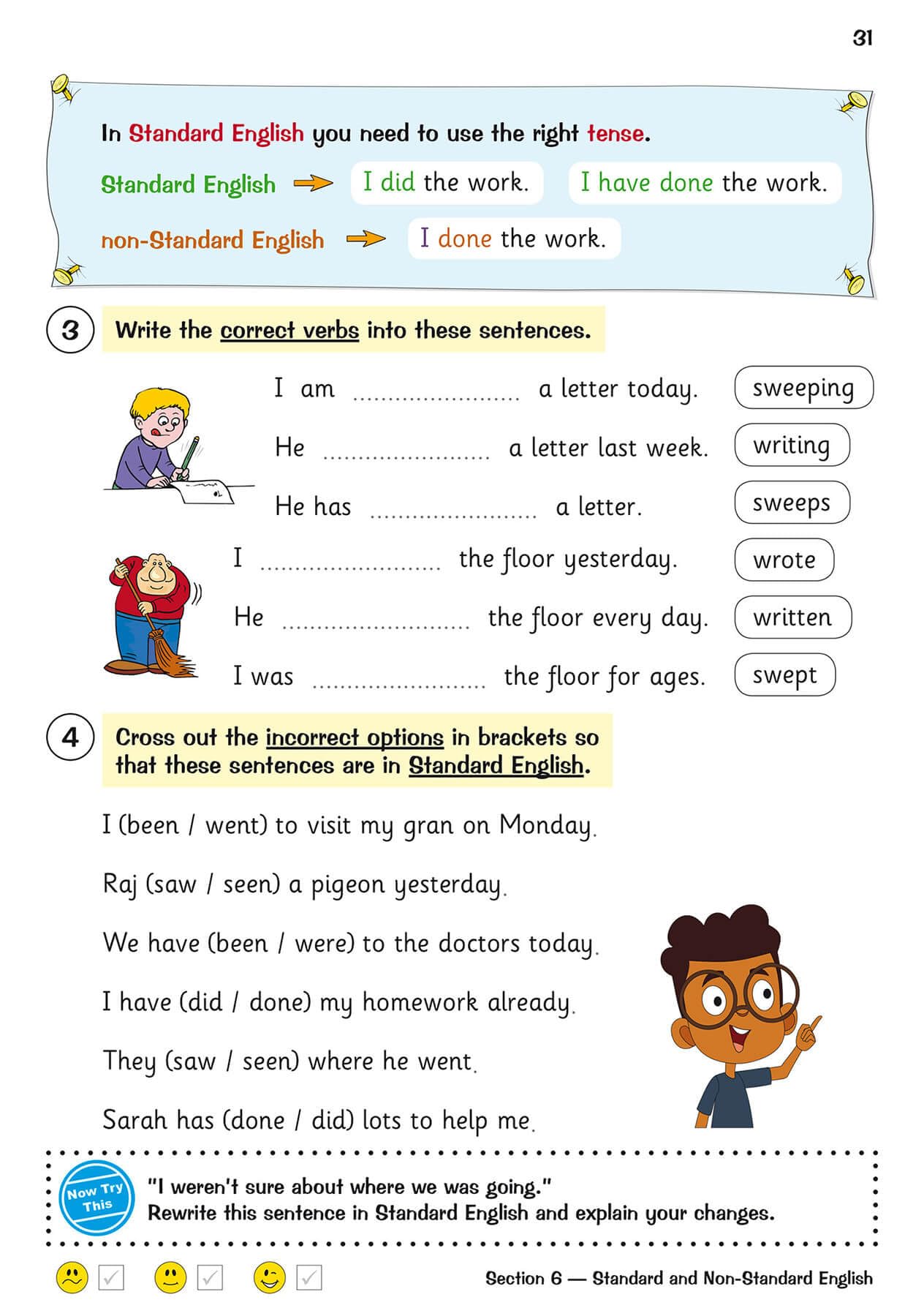 CGP KS2 English Targeted Question Book: Grammar, Punctuation & Spelling - Year 4 | Paperback | 2022 5
