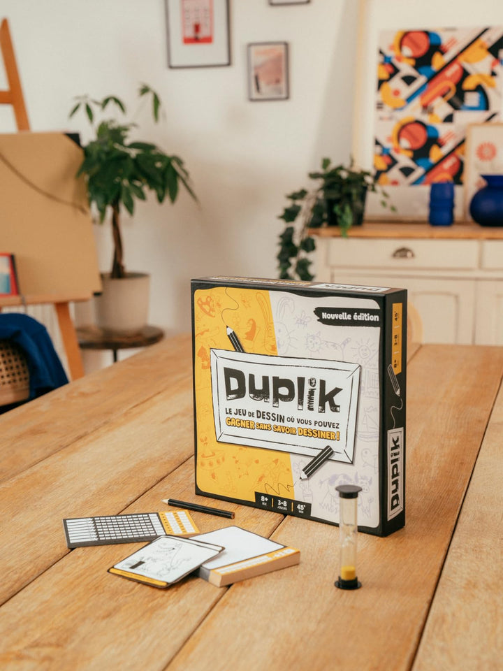 Asmodee Duplik Family Party Game for 3-6 Players, Ages 8+, 45 Minutes