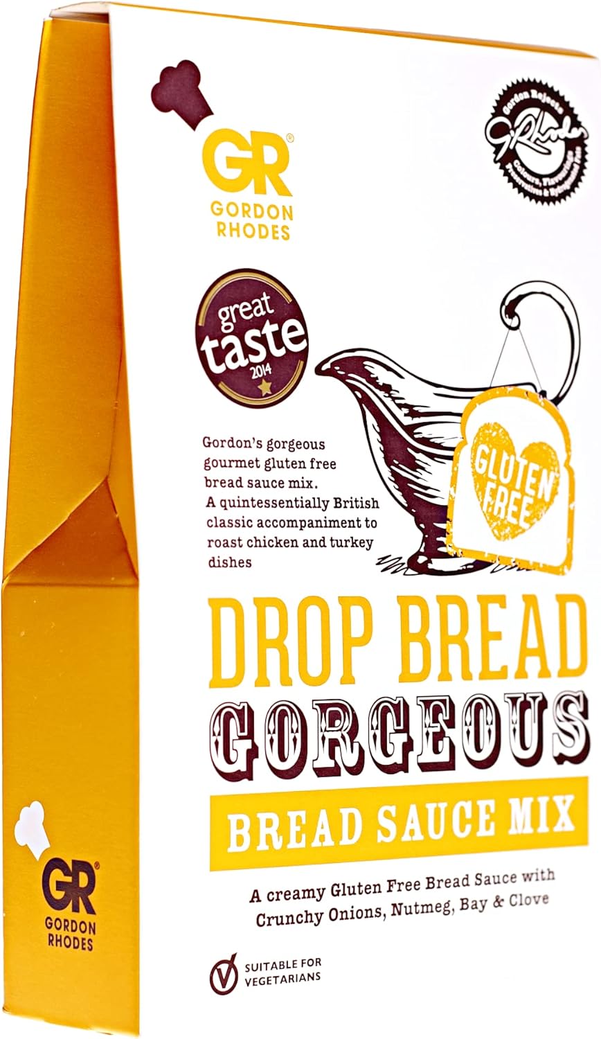 Gordon Rhodes Gluten Free Drop Bread Sauce Mix 125g (Pack of 5) 1