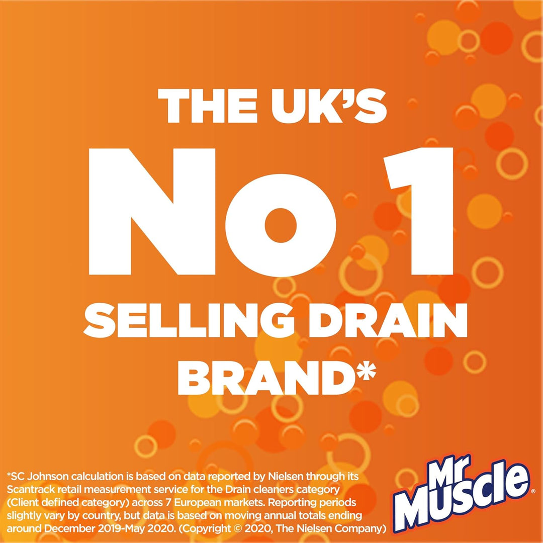 Mr Muscle - Power Gel Drain Unblocker Sink & Drain Cleaner