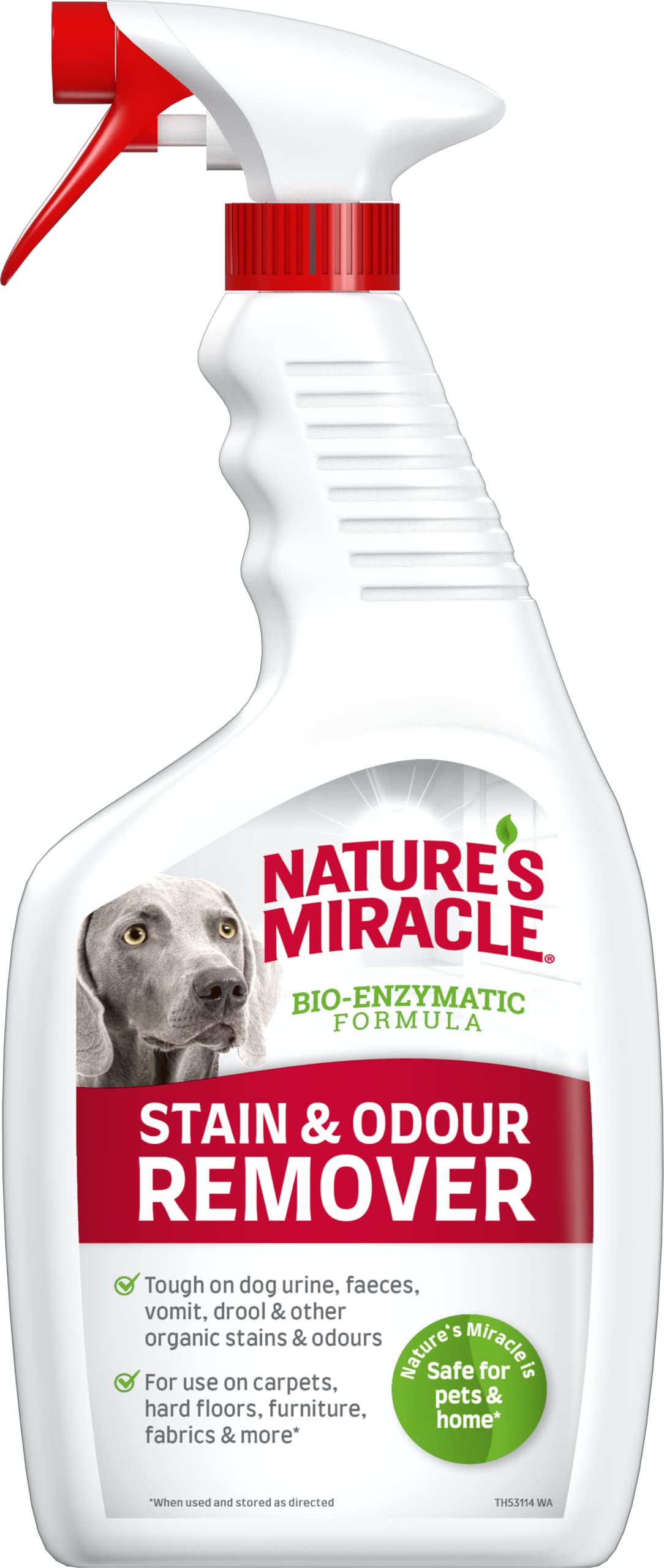 Nature's Miracle Dog Stain & Odour Remover - Bio-Enzymatic Formula, 709 ml