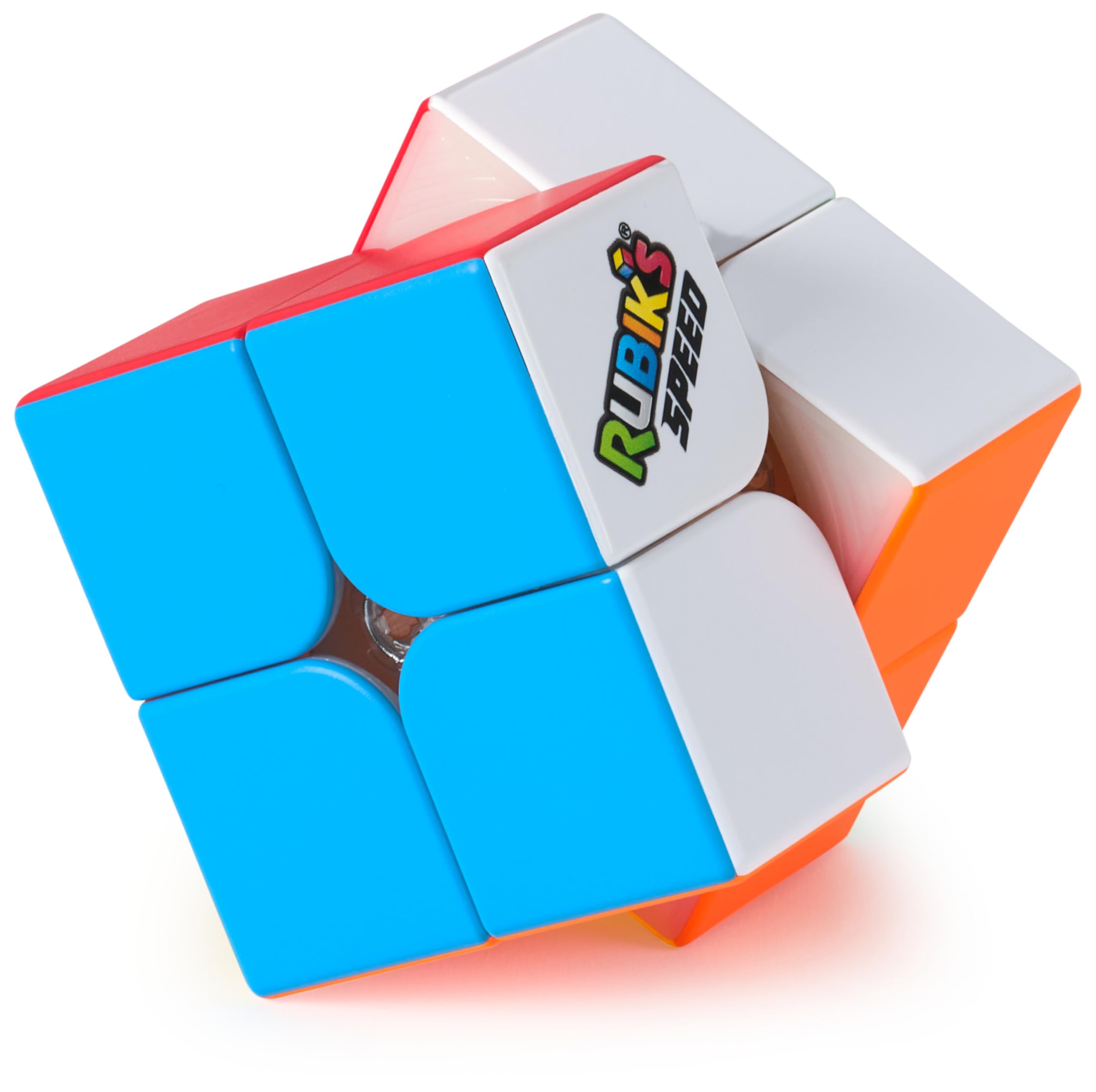 Rubik's 2x2 Speed Cube - Stickerless, Faster, Smoother Play | Multicolor Plastic