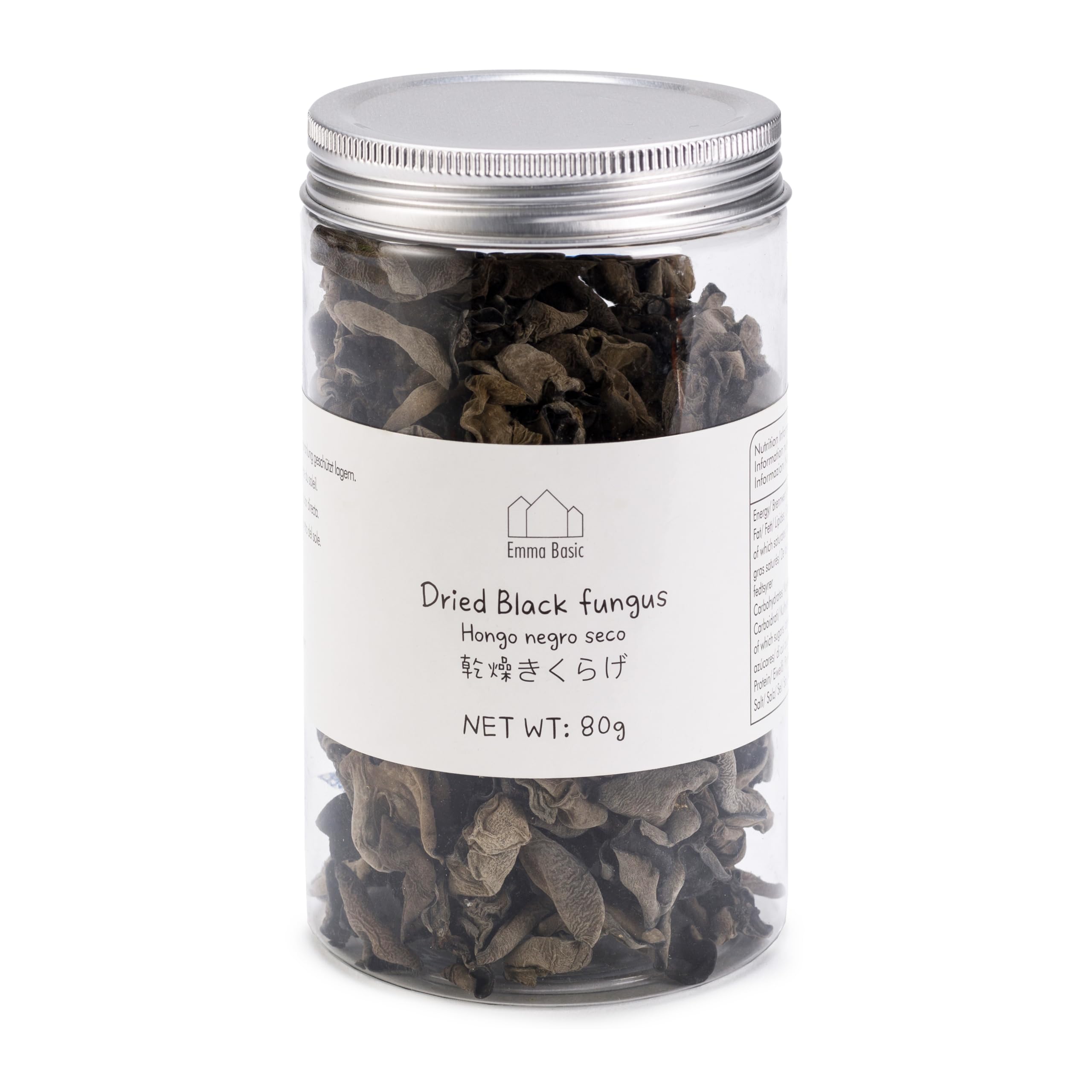 Emma Basic Dried Black Fungus Mushroom 80g 1